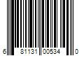 Barcode Image for UPC code 681131005340