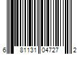 Barcode Image for UPC code 681131047272