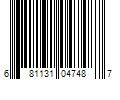 Barcode Image for UPC code 681131047487