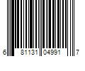 Barcode Image for UPC code 681131049917