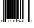 Barcode Image for UPC code 681131053273