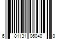 Barcode Image for UPC code 681131060400