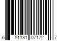 Barcode Image for UPC code 681131071727