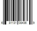 Barcode Image for UPC code 681131084369