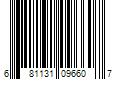 Barcode Image for UPC code 681131096607