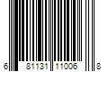 Barcode Image for UPC code 681131110068