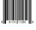 Barcode Image for UPC code 681131112505