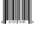 Barcode Image for UPC code 681131131919