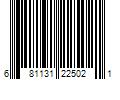 Barcode Image for UPC code 681131225021