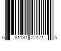 Barcode Image for UPC code 681131274715