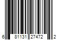 Barcode Image for UPC code 681131274722