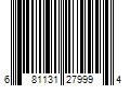 Barcode Image for UPC code 681131279994. Product Name: Wal-Mart Stores  Inc. onn. 128GB Class 10 U3 V30 MicroSDXC Flash Memory Card