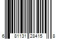 Barcode Image for UPC code 681131284158