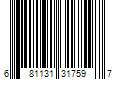 Barcode Image for UPC code 681131317597