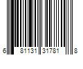 Barcode Image for UPC code 681131317818