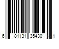 Barcode Image for UPC code 681131354301