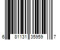 Barcode Image for UPC code 681131359597