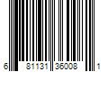 Barcode Image for UPC code 681131360081