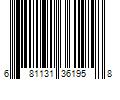 Barcode Image for UPC code 681131361958