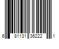 Barcode Image for UPC code 681131362221