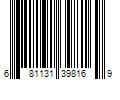 Barcode Image for UPC code 681131398169