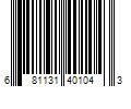 Barcode Image for UPC code 681131401043