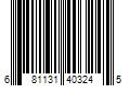 Barcode Image for UPC code 681131403245