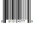 Barcode Image for UPC code 681131407779