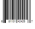 Barcode Image for UPC code 681131424257