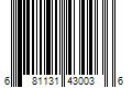 Barcode Image for UPC code 681131430036