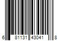 Barcode Image for UPC code 681131430418