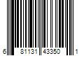 Barcode Image for UPC code 681131433501