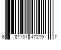 Barcode Image for UPC code 681131472197