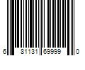 Barcode Image for UPC code 681131699990