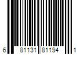 Barcode Image for UPC code 681131811941