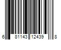 Barcode Image for UPC code 681143124398