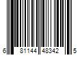 Barcode Image for UPC code 681144483425