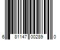 Barcode Image for UPC code 681147002890