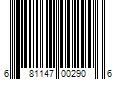 Barcode Image for UPC code 681147002906