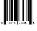 Barcode Image for UPC code 681147019355