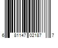 Barcode Image for UPC code 681147021877