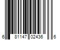 Barcode Image for UPC code 681147024366