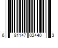 Barcode Image for UPC code 681147024403