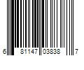 Barcode Image for UPC code 681147038387