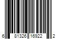 Barcode Image for UPC code 681326169222