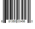 Barcode Image for UPC code 681355034560