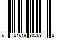 Barcode Image for UPC code 681619802638