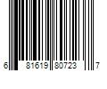 Barcode Image for UPC code 681619807237