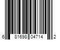 Barcode Image for UPC code 681698047142