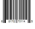 Barcode Image for UPC code 681702701145